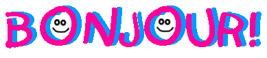 Gif animé bonjour